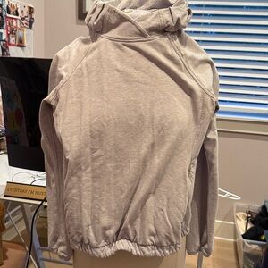 Lululemon Athletica Light Gray Hoodie